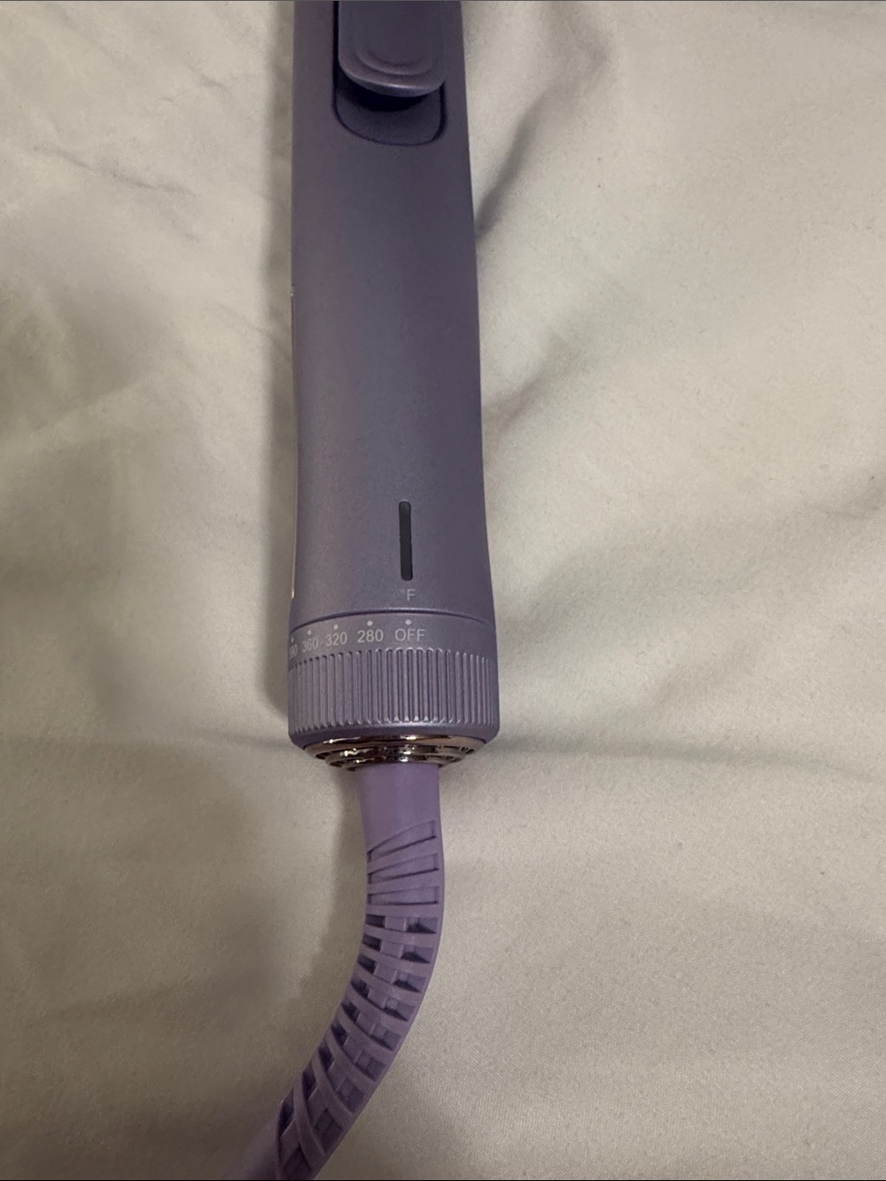 MONAT Purple Styling Tool - Straight and Curl Iron with Cool Lock and Heat Glove - Picture 3 of 11
